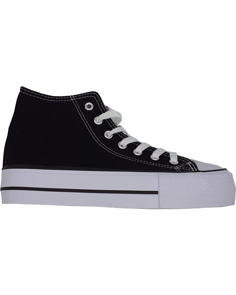 Zapatillas deporte DEMAX de Mujer BOTA PUNTERA DE GOMA NEGRO Zapatillas deporte DEMAX de Mujer BOTA PUNTERA DE GOMA NEGRO