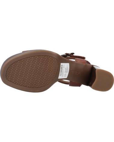 Sandales pour Femme CLARKS SANDALIA CASUAL DE PIEL CON TACON Y PLATAFORMA TAN