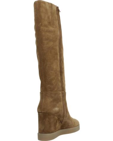 STIVALI GEOX D ELIDEA WEDGE D36VQC DONNA CAMEL CD500