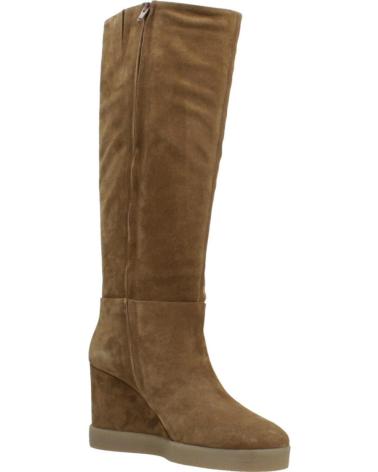 STIVALI GEOX D ELIDEA WEDGE D36VQC DONNA CAMEL CD500