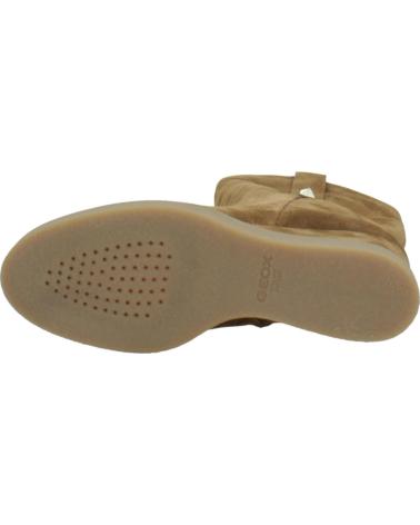 STIVALI GEOX D ELIDEA WEDGE D36VQC DONNA CAMEL CD500