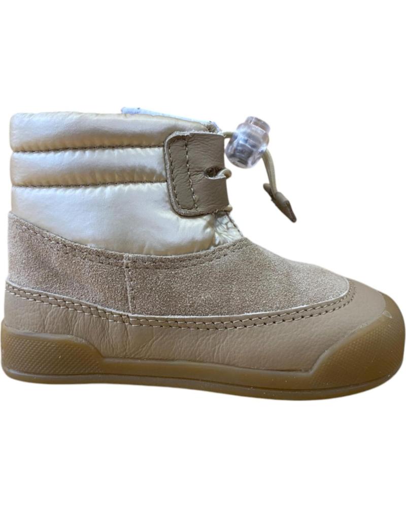 Botins CRIOS  de Menina BERNA BOTA BEBE RESPETUOSA  BEIGE
