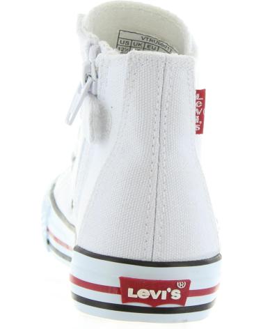 Deportivas de Mujer y Niña y Niño LEVIS VTRU0001T TRUCKER HI 0061 WHITE