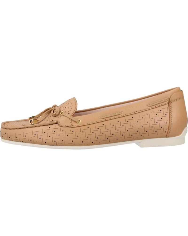 Woman Mocasines STONEFLY MOCASINES MUJER MODELO NAPPA LTH COLOR MARRON  8SJ