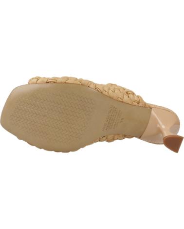 Sandalias PONS QUINTANA  de Mujer SANDALIAS MUJER MODELO FIJI COLOR BEIS  TRENZADO