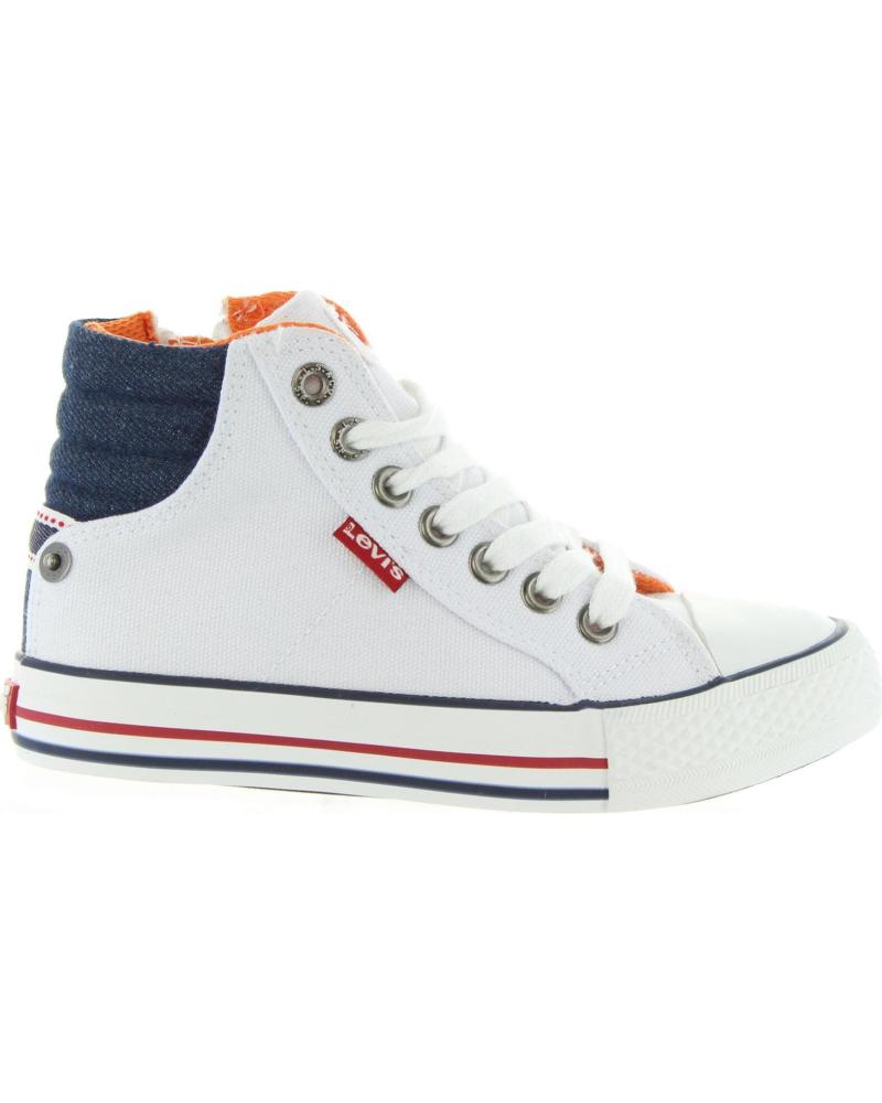 Sneaker für Damen und Mädchen und Junge LEVIS VNEW0001T NEW YORK 0061 WHITE