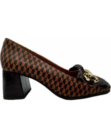 Zapatos PEDRO MIRALLES  de Mujer ZAPATOS HEXAGONO CUERO-NEGRO DE  MARRóN