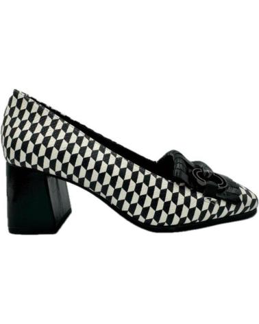 Scarpe PEDRO MIRALLES  per Donna ZAPATOS HEXAGONO -NEGRO DE  BLANCO