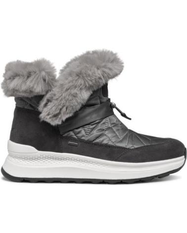 Botines GEOX  de Mujer BOTAS BAJAS SPHERICA ACTIF AMPHIBIOX GRAFITO DE  GRIS