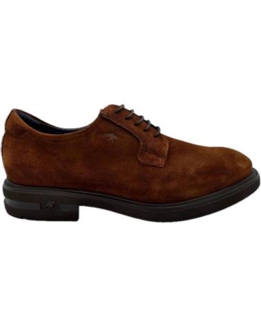 Schuhe FLUCHOS  für Herren ZAPATO F0631 BELGAS ANTILOPE DE  MARRóN