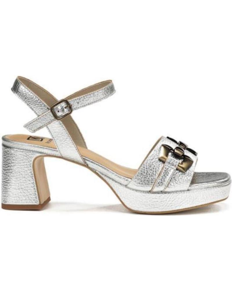 Sandalias DORKING  de Mujer SANDALIA LYRA PLATA DE BY FLUCHOS  PLATEADO