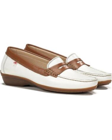 Schuhe FLUCHOS  für Damen MOCASIN ADUNA DE  BLANCO