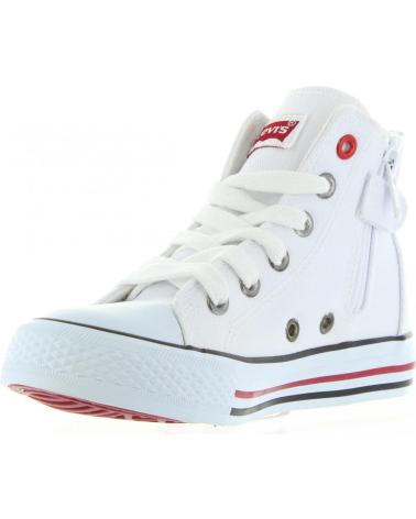 Deportivas de Mujer y Niña y Niño LEVIS VTRU0001T TRUCKER HI 0061 WHITE