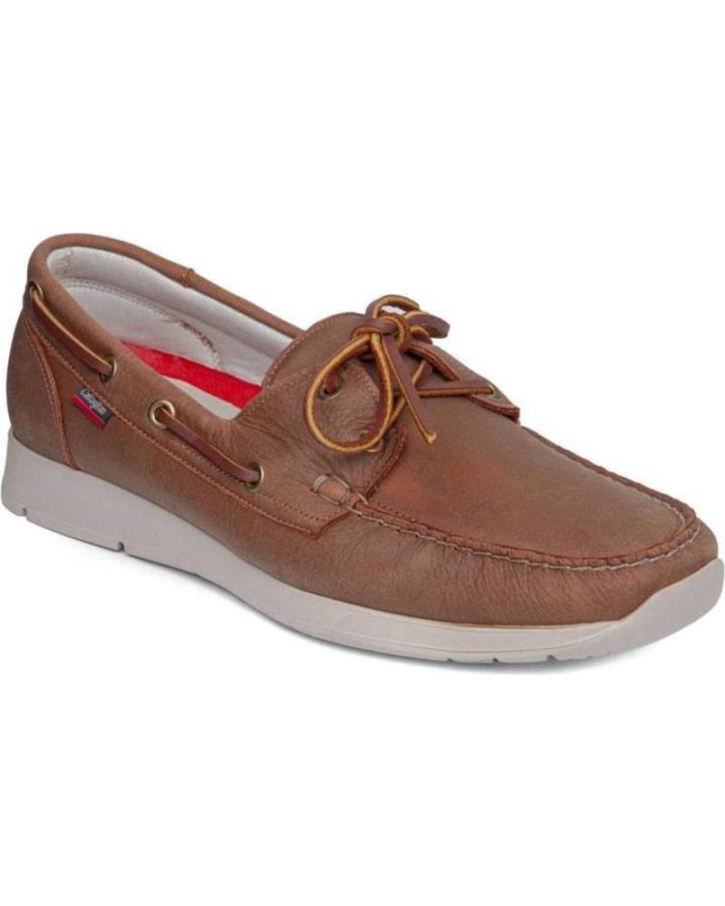 Chaussures CALLAGHAN  pour Homme NAUTICO 58200 GLOBUK VIERZON CUERO DE  MARRóN