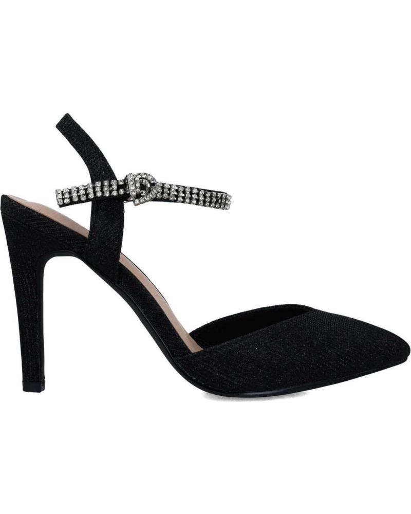 Sandalias MENBUR de Mujer ZAPATO STRASS ABIERTO TALON DE NEGRO Sandalias MENBUR de Mujer ZAPATO STRASS ABIERTO TALON DE NEGRO