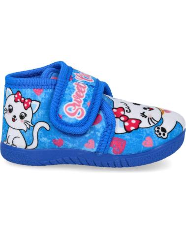 Pantoufles L&R SHOES  pour Fille et Garçon ALCALDE 16600 ZAPATILLAS DE CASA NINA  AZULON