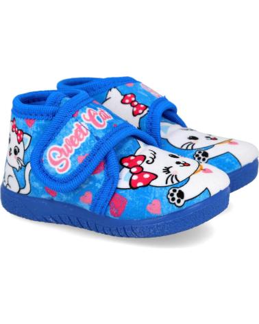 Pantoufles L&R SHOES  pour Fille et Garçon ALCALDE 16600 ZAPATILLAS DE CASA NINA  AZULON