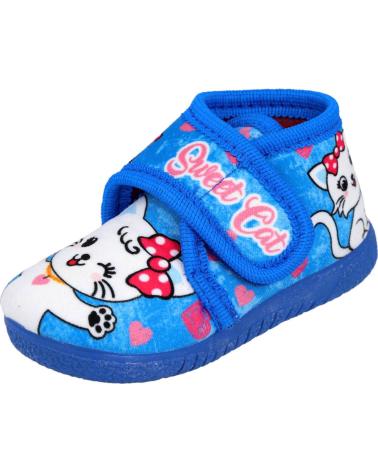 Pantoufles L&R SHOES  pour Fille et Garçon ALCALDE 16600 ZAPATILLAS DE CASA NINA  AZULON