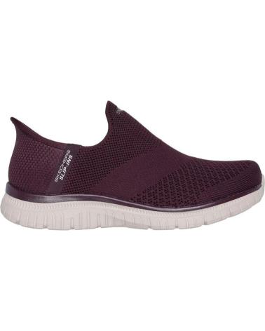 Zapatillas deporte SKECHERS  de Mujer SNEAKERS VIRTUE-SLEEK MUJER BURDEOS  ROJO