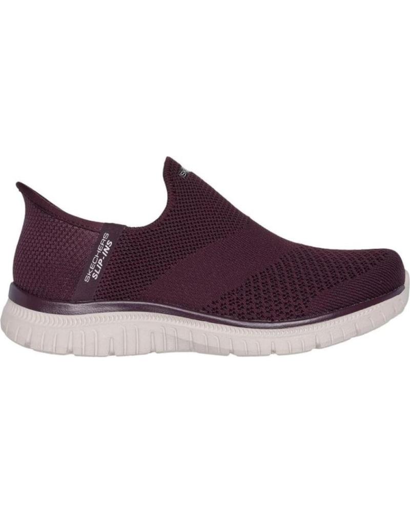 Zapatillas deporte SKECHERS  de Mujer SNEAKERS VIRTUE-SLEEK MUJER BURDEOS  ROJO