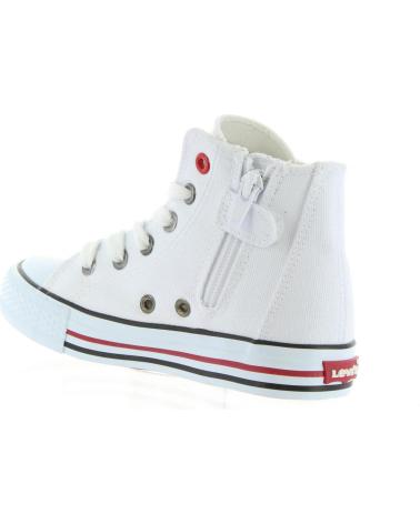 Deportivas de Mujer y Niña y Niño LEVIS VTRU0001T TRUCKER HI 0061 WHITE