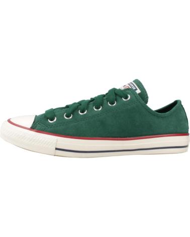 Deportivas CONVERSE  de Mujer y Hombre y Niña y Niño ZAPATILLAS HOMBRE MODELO CHUCK TAYLOR ALL STAR SUEDE COLOR V  GREEN