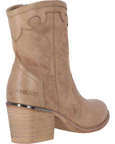 Boots CHIKA10  für Damen BOTAS DE MUJER LILY EN  TAUPE