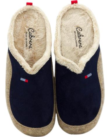 Calzado de casa CABRERA  de Hombre ZAPATILLAS DE ESTAR POR CASA DE HOMBRE 3536 EN  MARINO