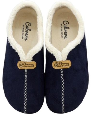 Pantoufles CABRERA  pour Femme ZAPATILLAS DE ESTAR POR CASA DE MUJER 3002 EN  MARINO
