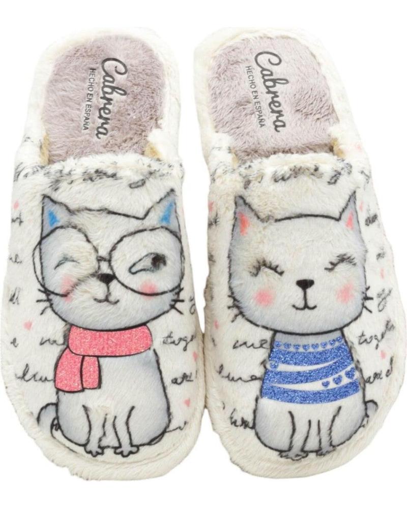 Calzado de casa CABRERA  de Mujer ZAPATILLAS DE ESTAR POR CASA DE MUJER 2453 EN  BEIGE