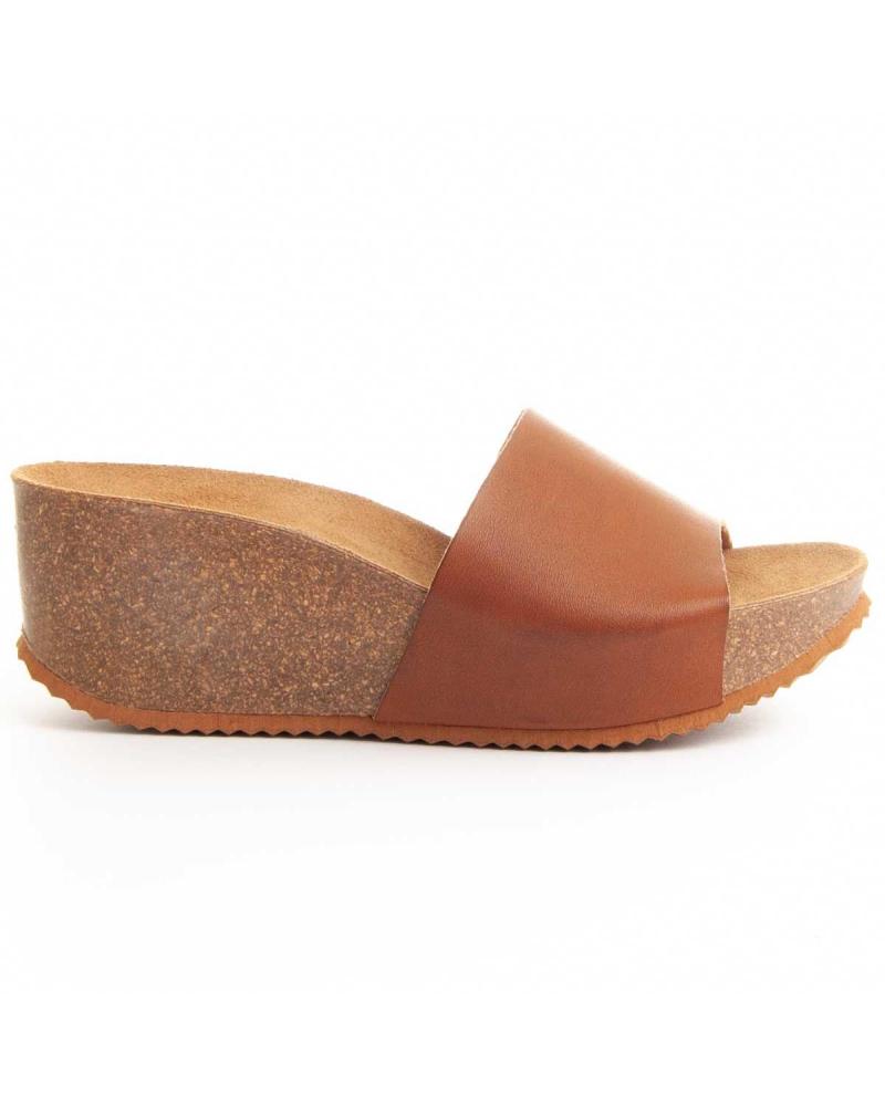 Woman Sandals LEINDIA BIOVEGGIE6  LEATHER