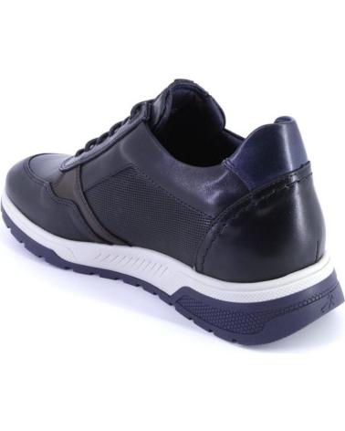 Schuhe FLUCHOS  für Herren F1600 LOUIS ZAPATILLAS CASUAL DE HOMBRE CAMEL PIEL  AZUL MARINO