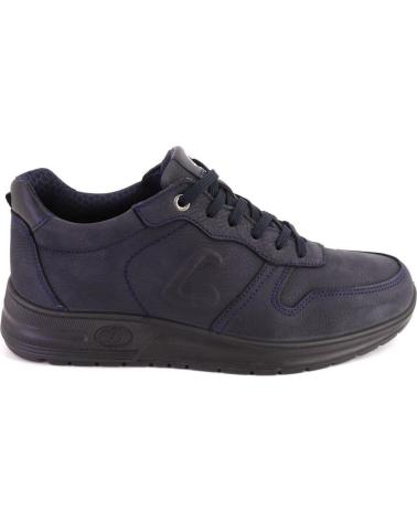 Sapatilhas LUISETTI  de Homem 36201 ZAPATILLAS CASUAL DE HOMBRE NOBUK  AZUL MARINO