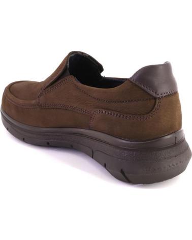 Schuhe LUISETTI  für Herren 36118 MOCASINES DE HOMBRE NOBUK  MARRON
