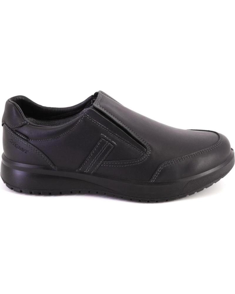 Schuhe GRISPORT  für Herren 43644 MOCASINES DE HOMBRE PIEL  NEGRO