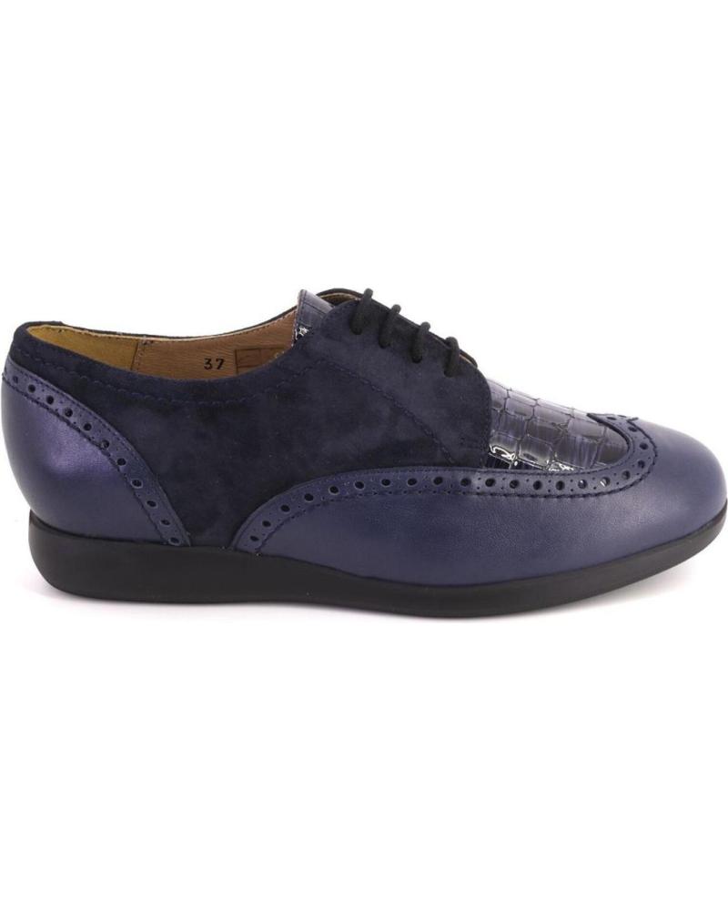Schuhe PIESANTO  für Damen 235540 ZAPATOS CON CORDONES DE MUJER PI  AZUL MARINO