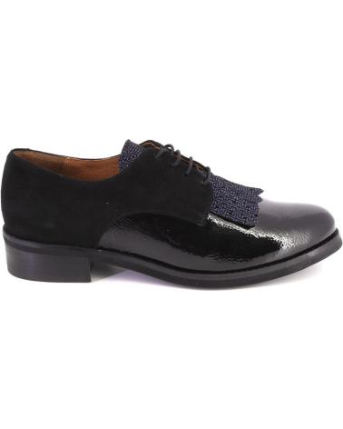 Chaussures SALONISSIMOS  pour Femme YANERY ZAPATOS CON CORDONES DE MUJER  NEGRO
