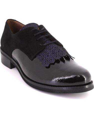 Chaussures SALONISSIMOS  pour Femme YANERY ZAPATOS CON CORDONES DE MUJER  NEGRO