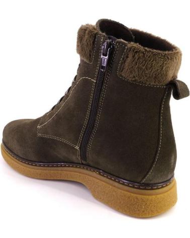 Stivaletti VALERIAS  per Donna 1607 BOTINES DE MUJER ANTE SERRAJE  KAKI