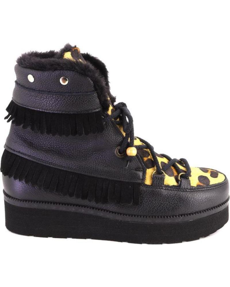 Stivaletti NIVAL  per Donna EDEN-24 BOTINES DE MUJER PIEL  NEGRO