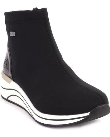 Stiefel REMONTE  für Damen RIEKER DOT73 BOTINES DE MUJER  NEGRO