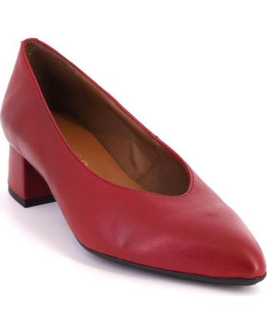 Schuhe BARMINTON  für Damen 6031 ZAPATOS DE MUJER PLOMO PIEL  BURDEOS