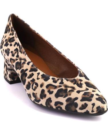 Schuhe BARMINTON  für Damen 6031 ZAPATOS DE MUJER PLOMO PIEL  LEOPARDO