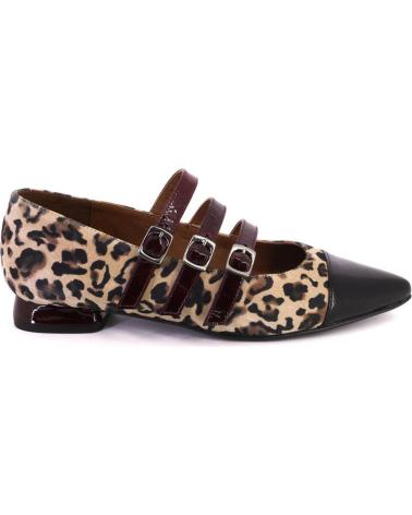 Zapatos BARMINTON  de Mujer 13511 ZAPATOS DE MUJER ANTE SERRAJE  LEOPARDO