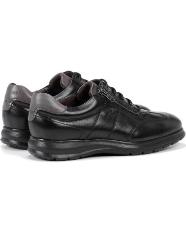 FLUCHOS ZAPATO CON CREMALLERA ZETA F0606 NEGROGRAFITO