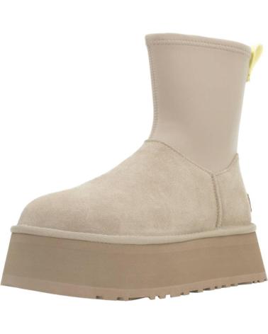 Woman boots UGG BOTAS MUJER MODELO W CLASSIC DIPPER COLOR MARRON CLARO  SAND