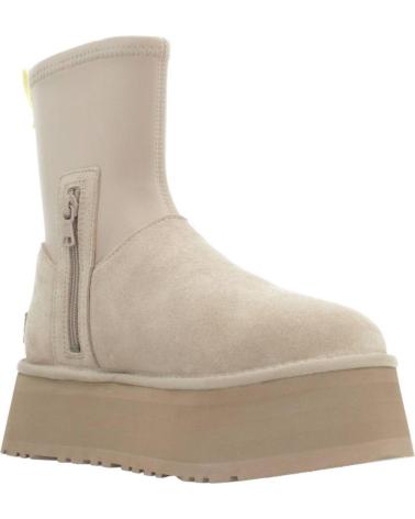 Woman boots UGG BOTAS MUJER MODELO W CLASSIC DIPPER COLOR MARRON CLARO  SAND