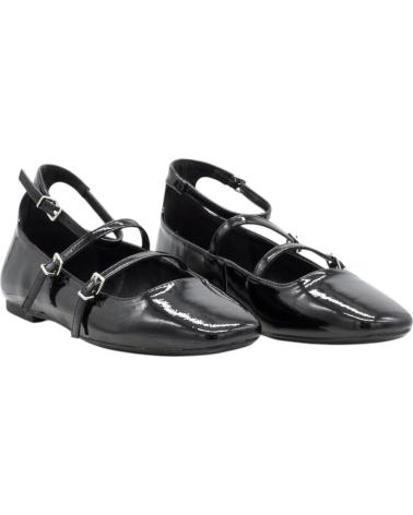 Ballerinas PASTOR  für Damen MANOLETINAS DE MUJER 17-1990 EN  NEGRO