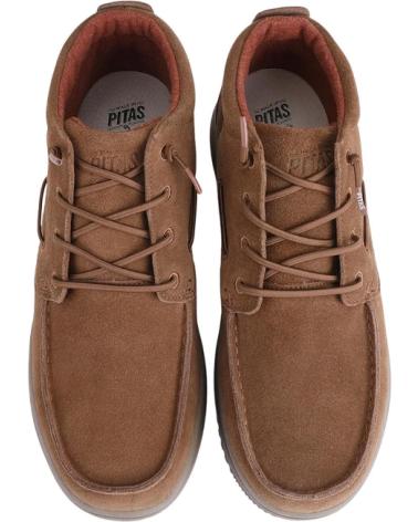 Stiefel WALK IN PITAS  für Herren PITAS TIMOR SUEDE WVE-TMRSM- CAMEL  MARRóN