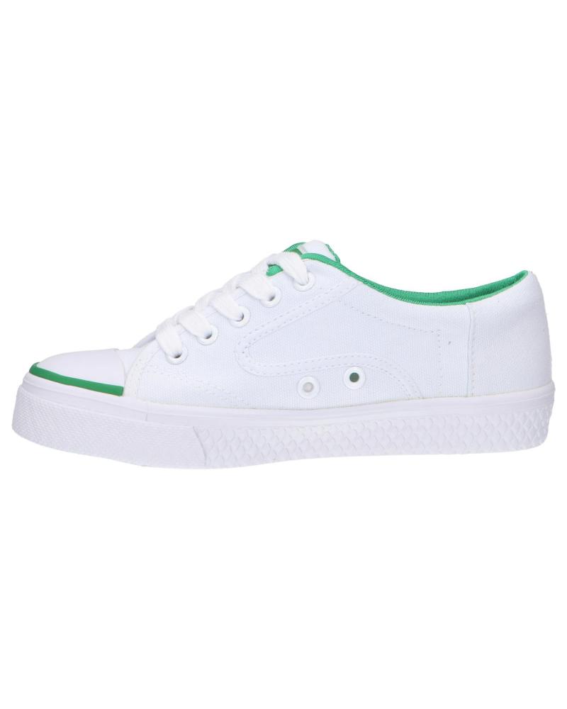 Trainers De Mujer DUNLOP 35000 215 BCO VERDE